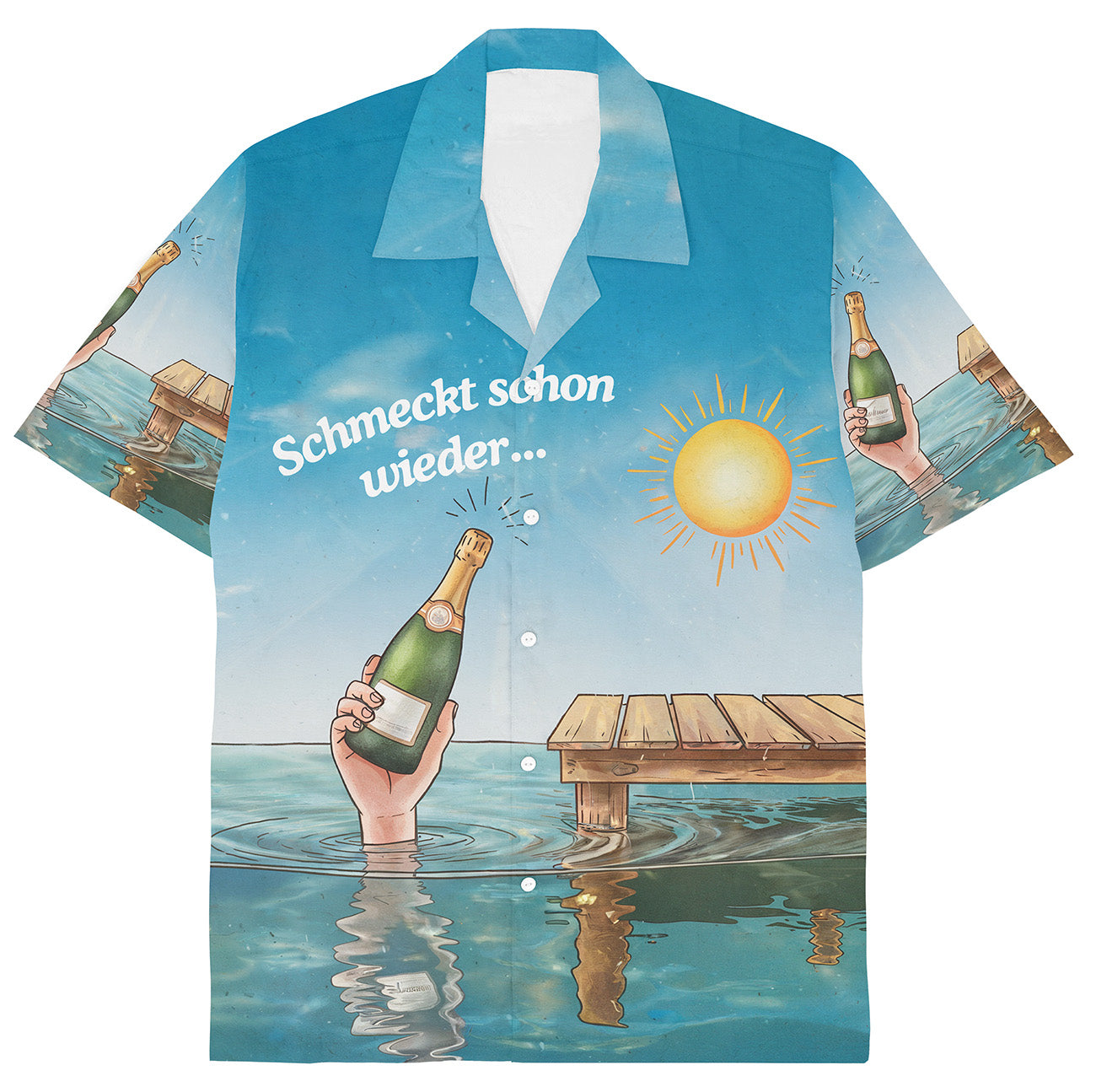 SCHMECKT SCHON WIEDER - Hawaiihemd
