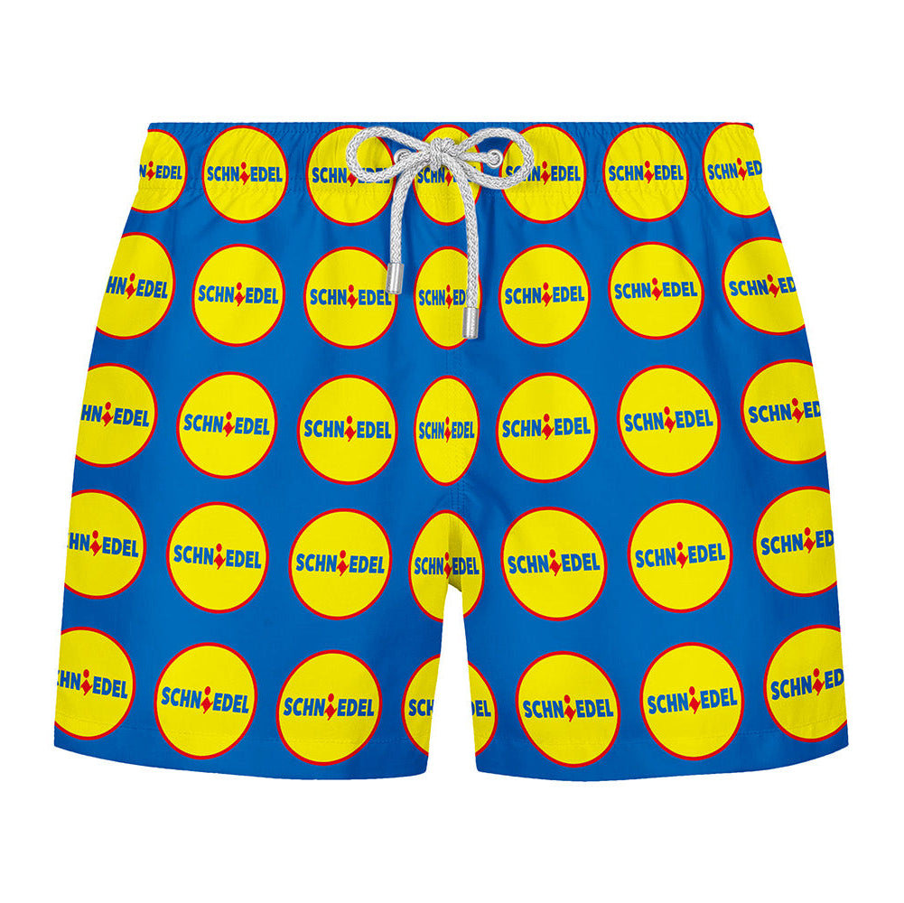 SCHNIEDEL PATTERN - Premium Badeshort Fullprint