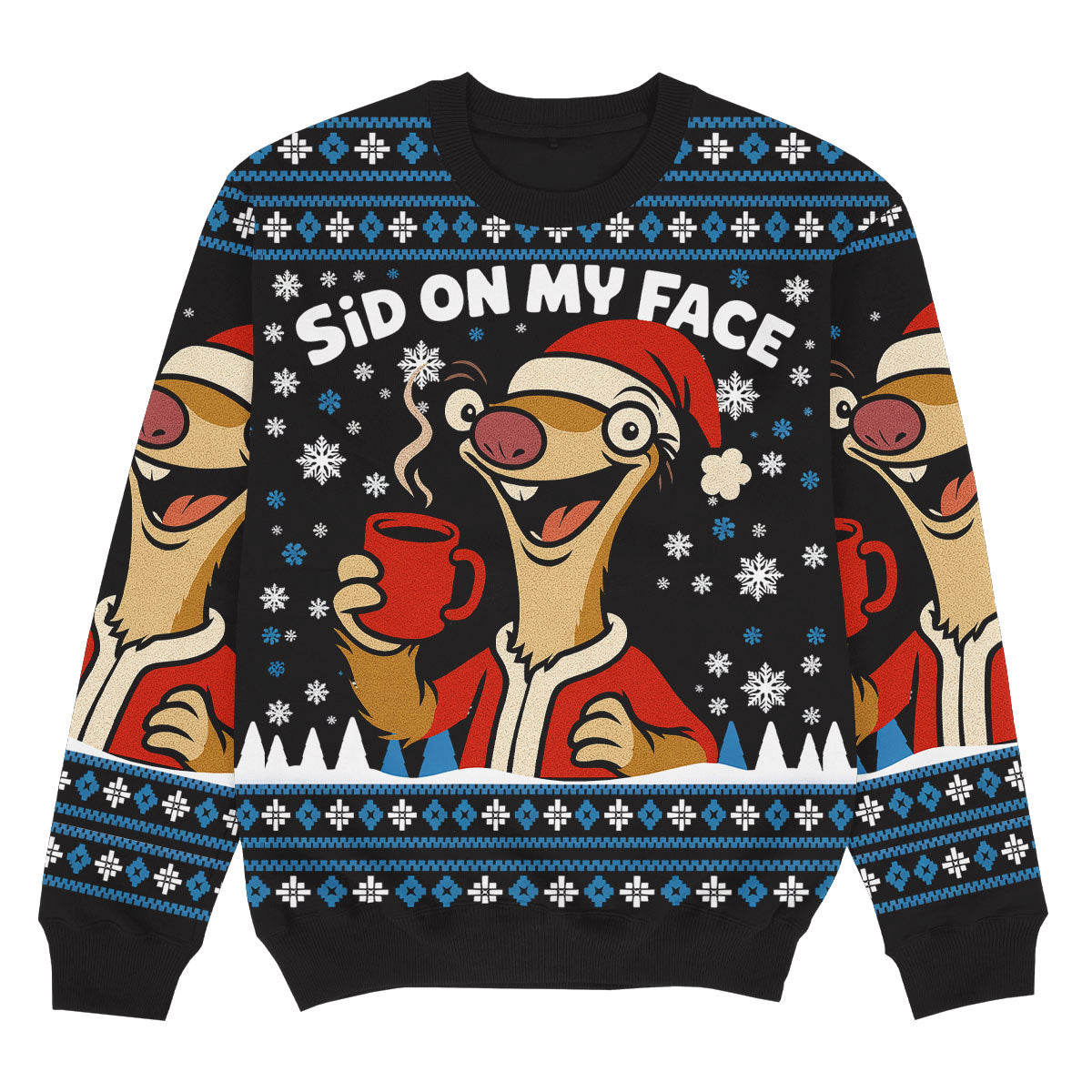 SID ON MY FACE - Maglione Natalizio Signature