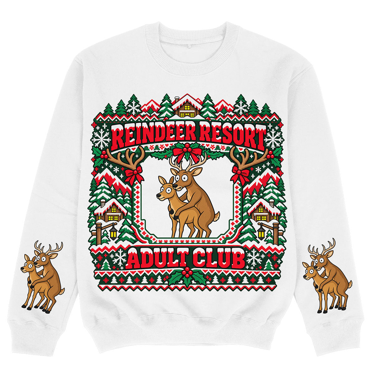 REINDEER RESORT - Sudadera Premium