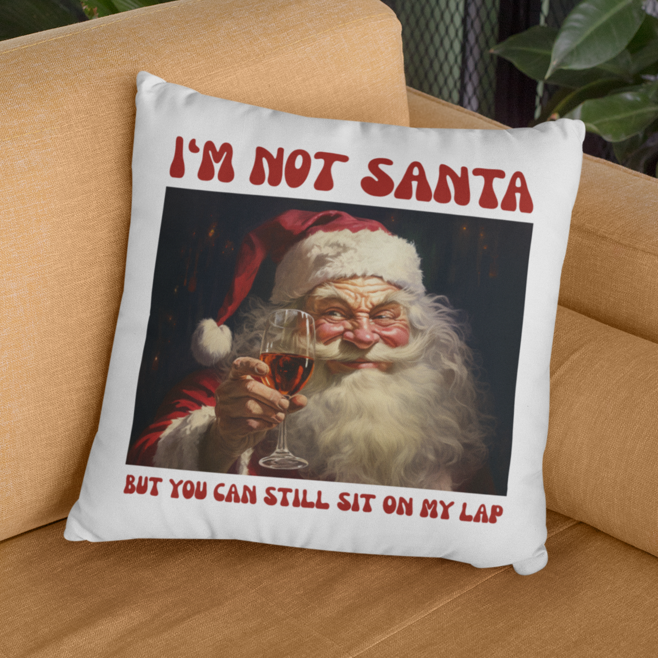 I'M NOT SANTA - Kissen