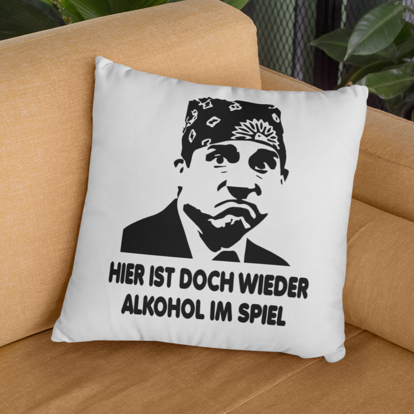 ALKOHOL IM SPIEL - Kissen