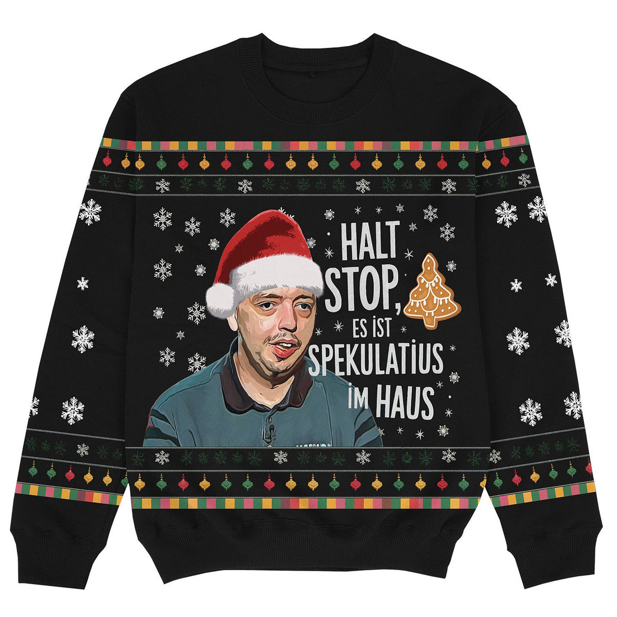 HALT STOP SPEKULATIS - Signature Christmas Sweater