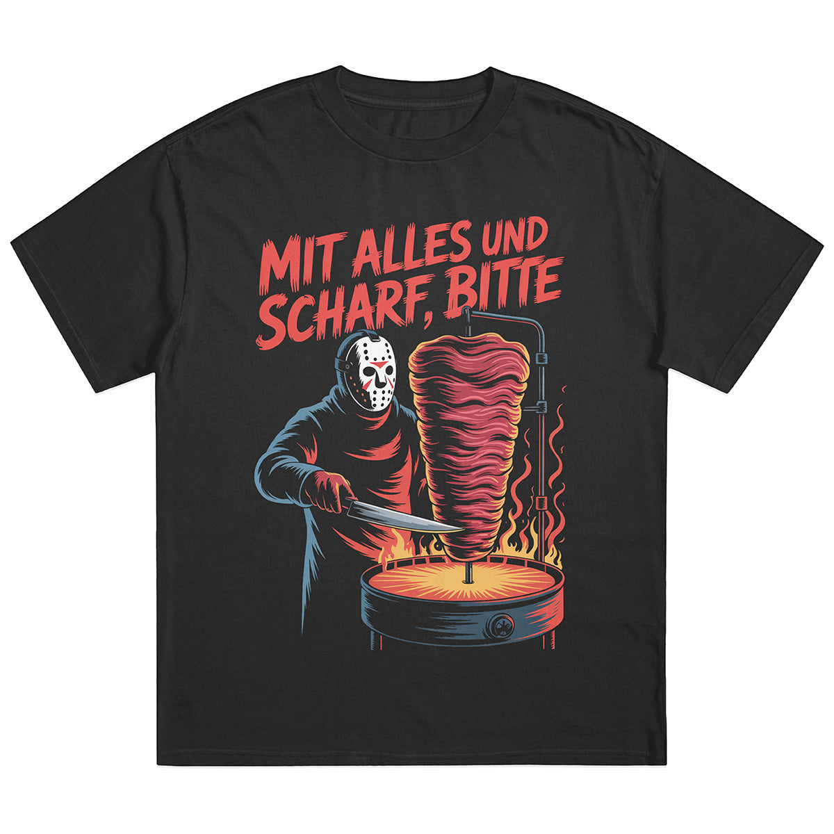 MIT ALLES UND SCHARF - Premium Shirt Unisex