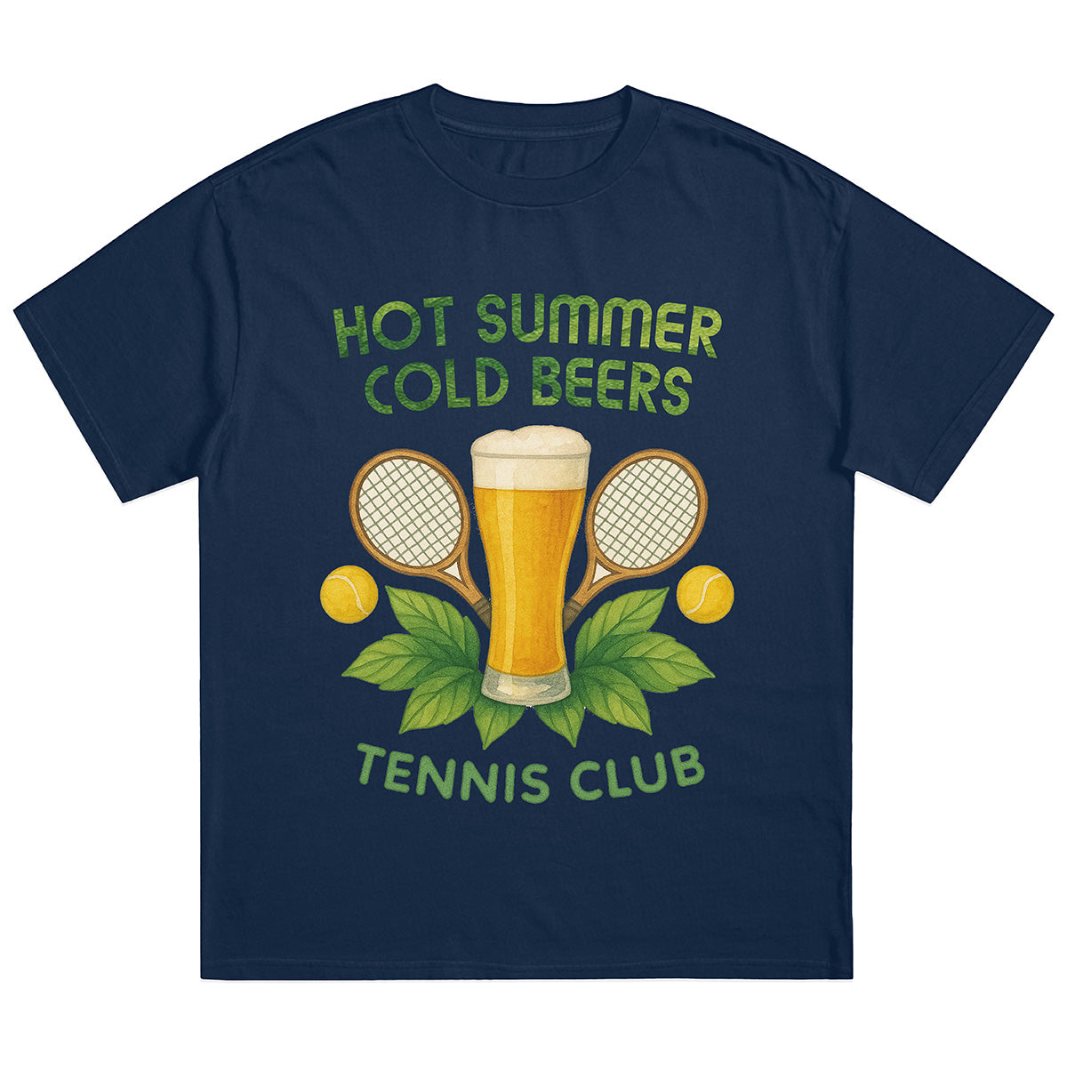 HOT SUMMER COLD BEERS - Premium Shirt Unisex