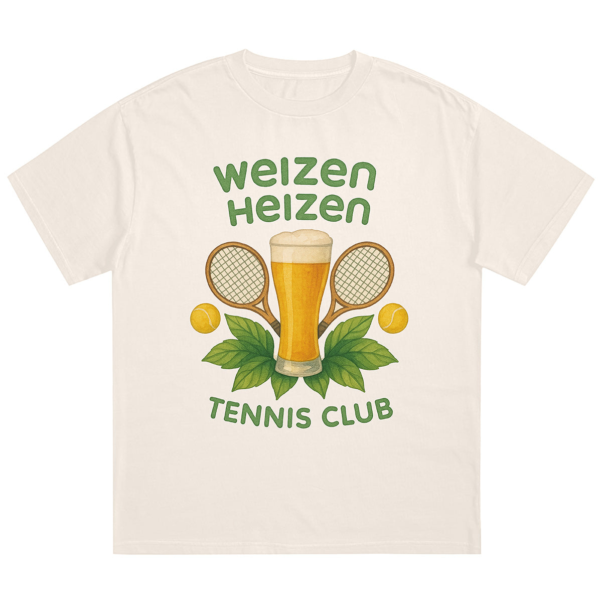 WEIZEN HEIZEN TENNIS CLUB - Premium Shirt Unisex