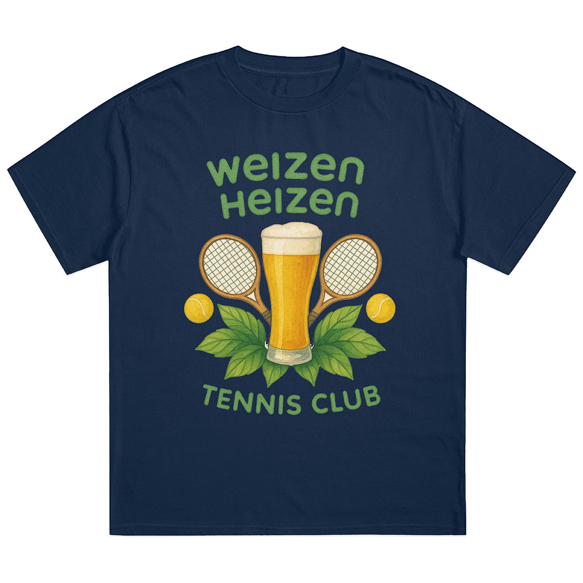 WEIZEN HEIZEN TENNIS CLUB - Premium Shirt Unisex
