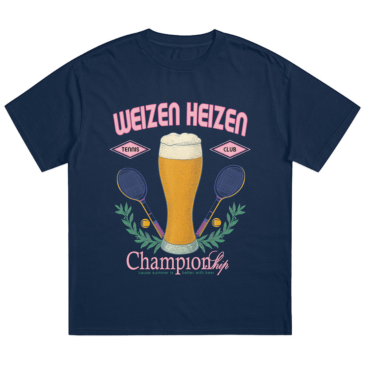 WEIZEN HEIZEN TENNIS CLUB - Premium Shirt Unisex