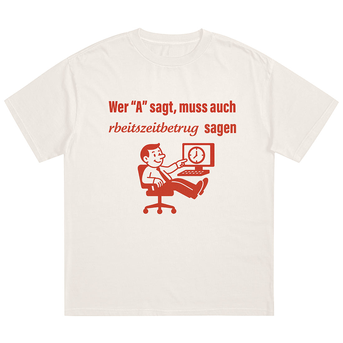 WER A SAGT - Premium Shirt Unisex