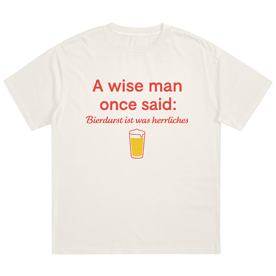 WISE MAN BIERDURST - Premium Shirt Unisex