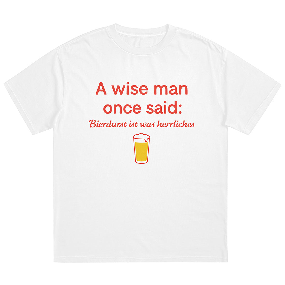 WISE MAN BIERDURST - Premium Shirt Unisex