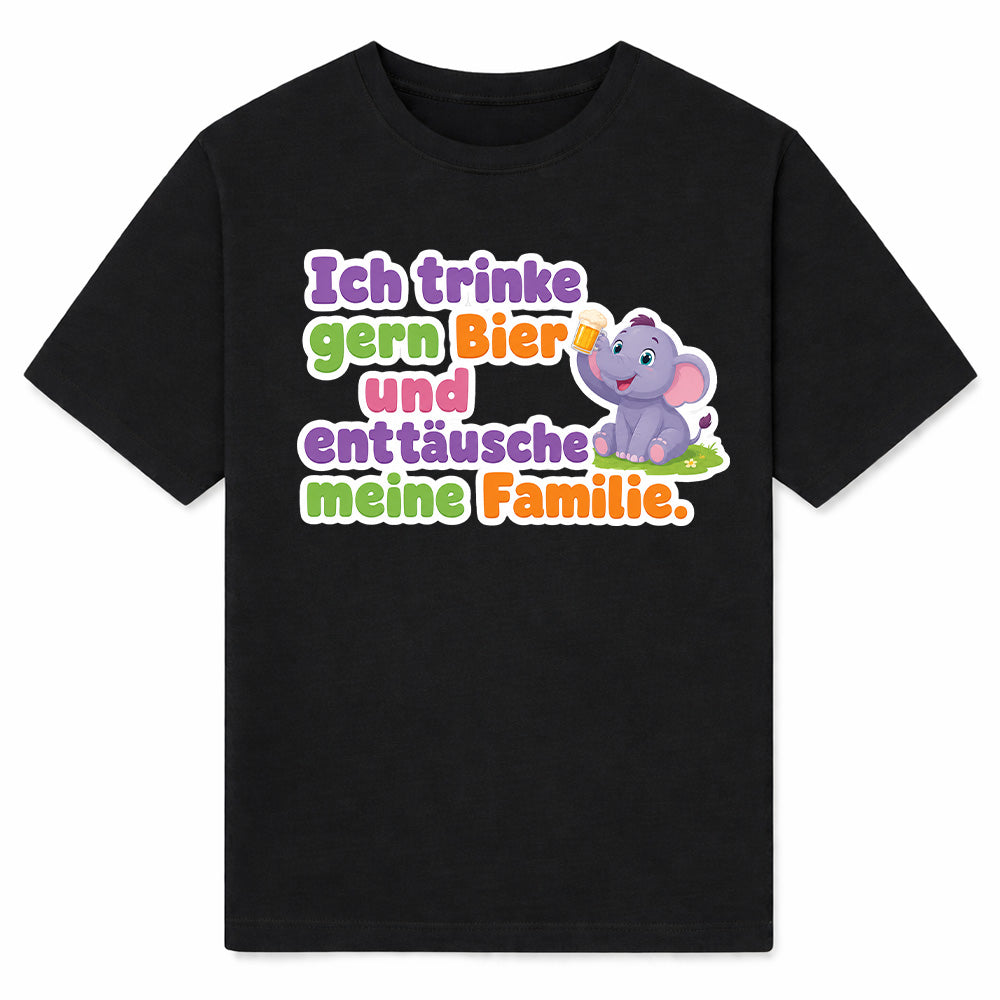 ICH TRINKE GERN BIER - Premium T-Shirt Unisex