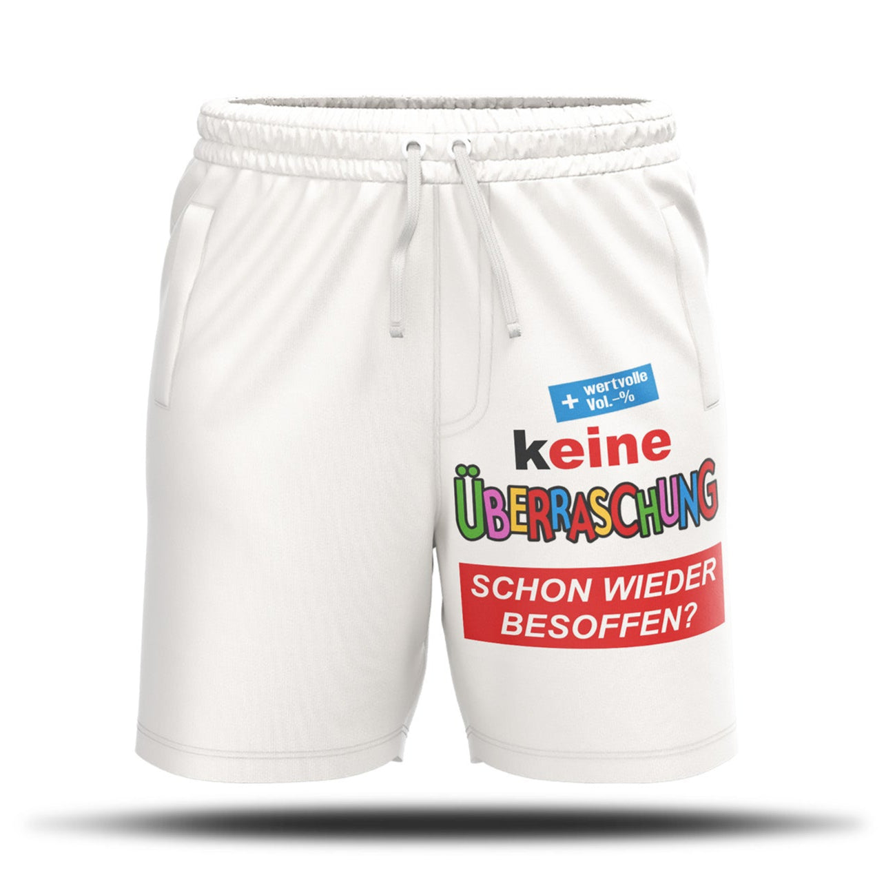 SCHON WIEDER BESOFFEN ÜBERRASCHUNG - Fullprint Short