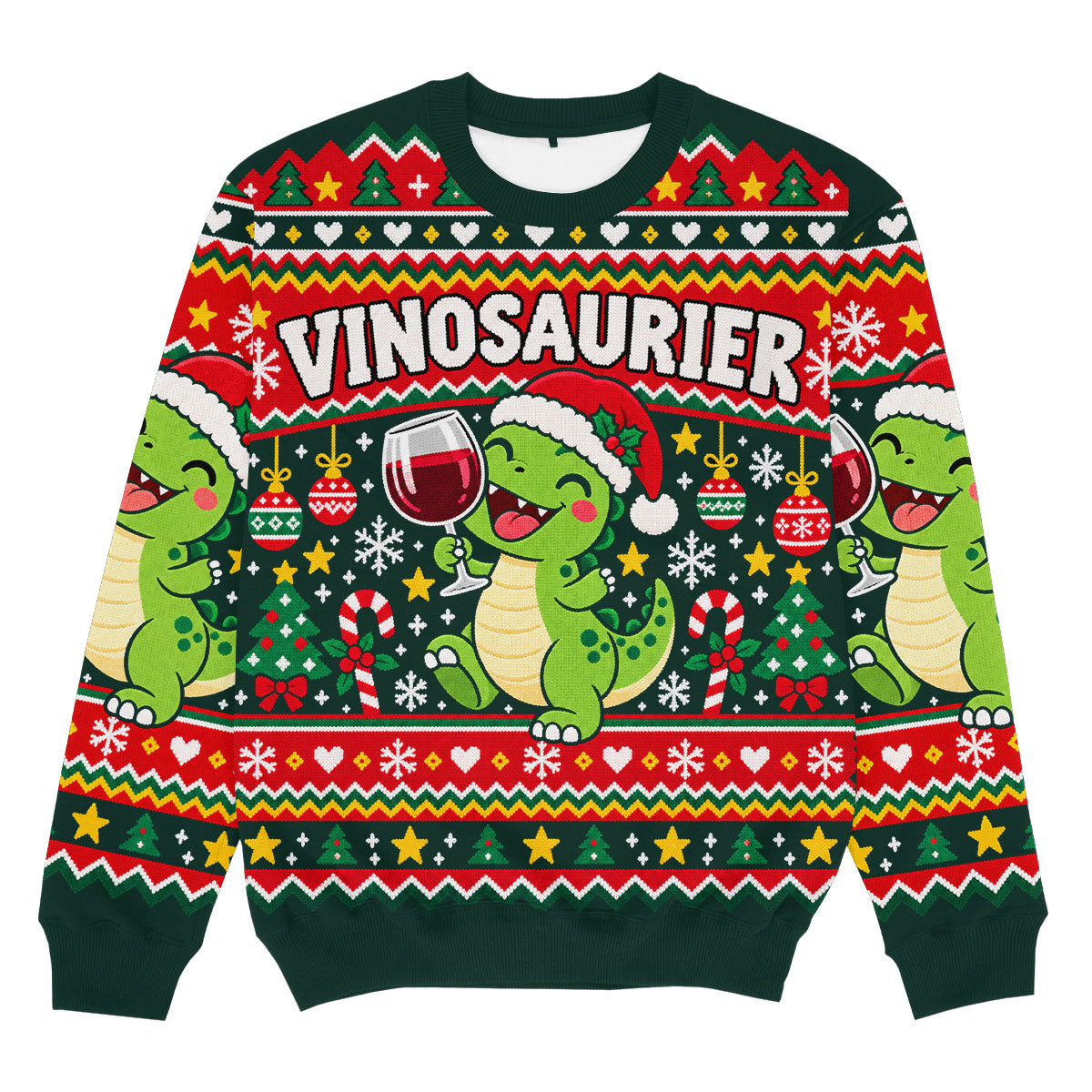 VINOSAURIER - Signature Christmas Sweater
