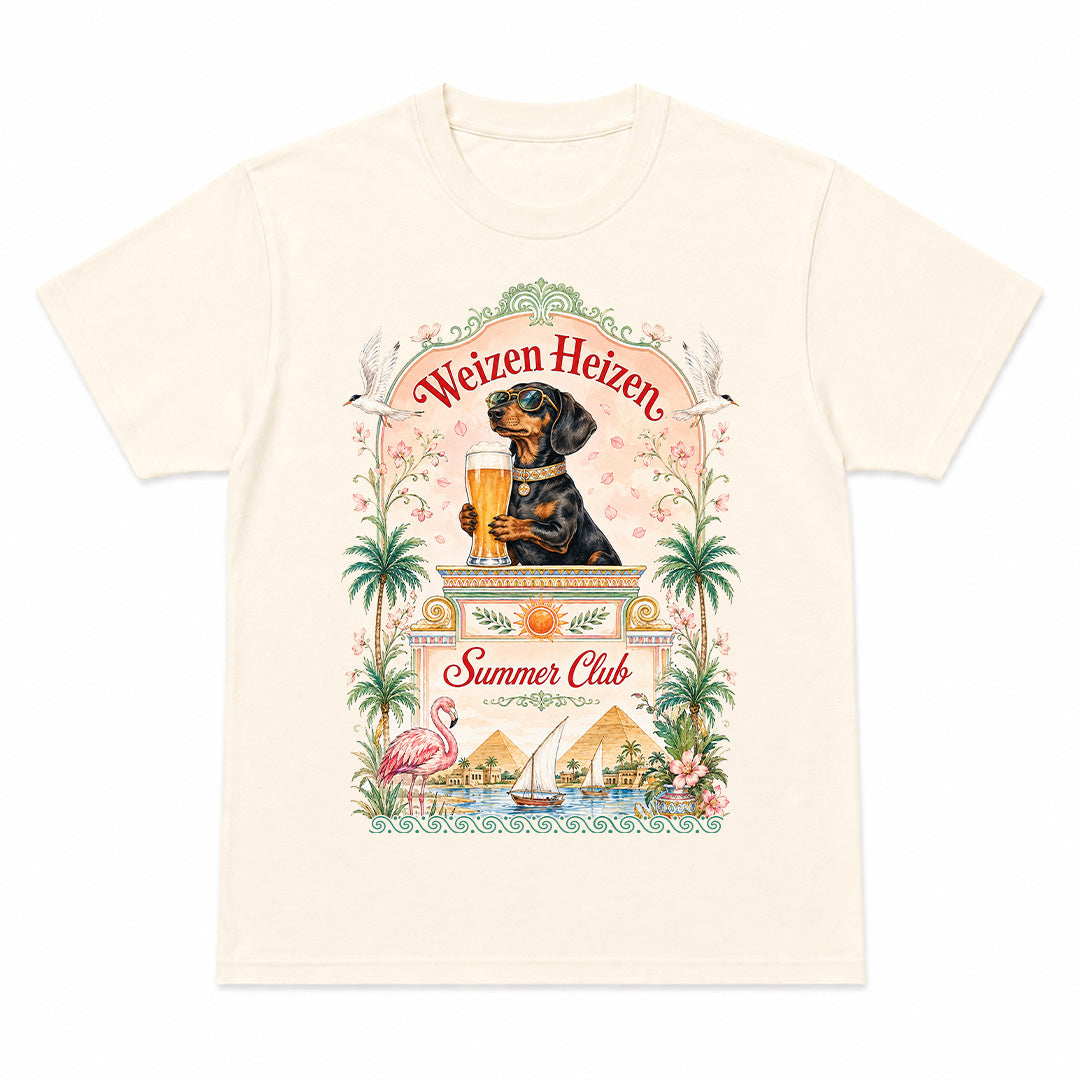WEIZEN HEIZEN SUMMER CLUB - Premium T-Shirt Unisex