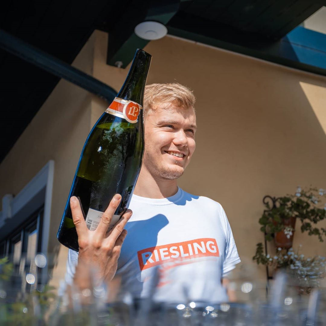 RIESLING - Bio Shirt Herren - Weinspirits
