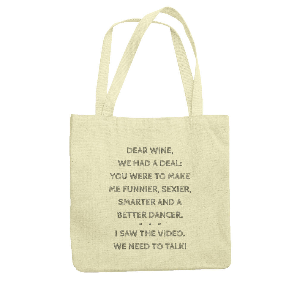 Dear Wine - Einkaufstasche - Weinspirits