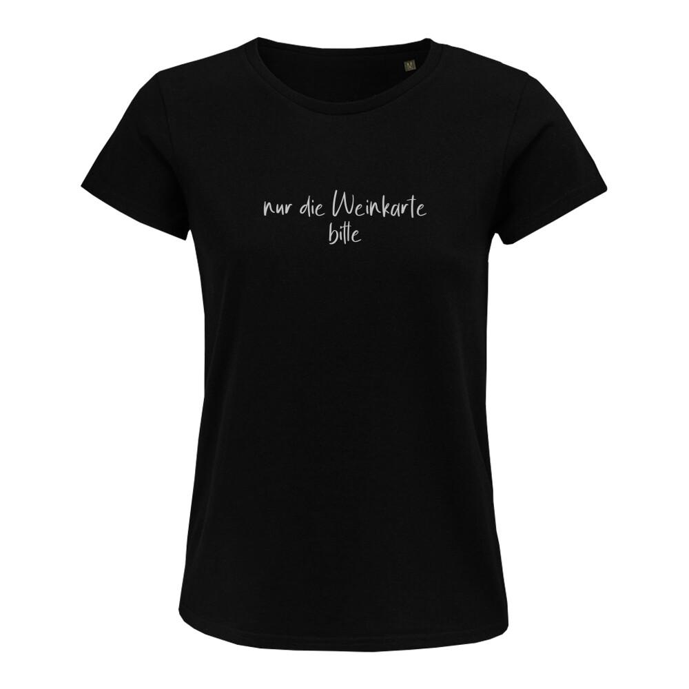 Nur die Weinkarte bitte - Premium Shirt Damen - Weinspirits