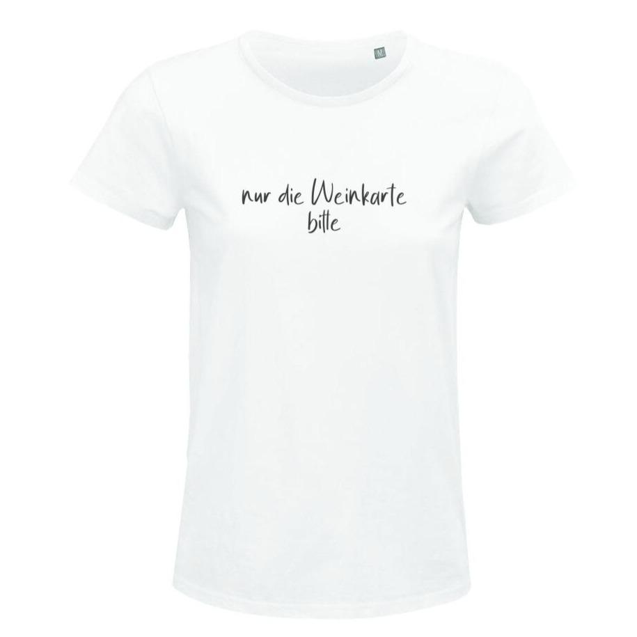 Nur die Weinkarte bitte - Premium Shirt Damen - Weinspirits