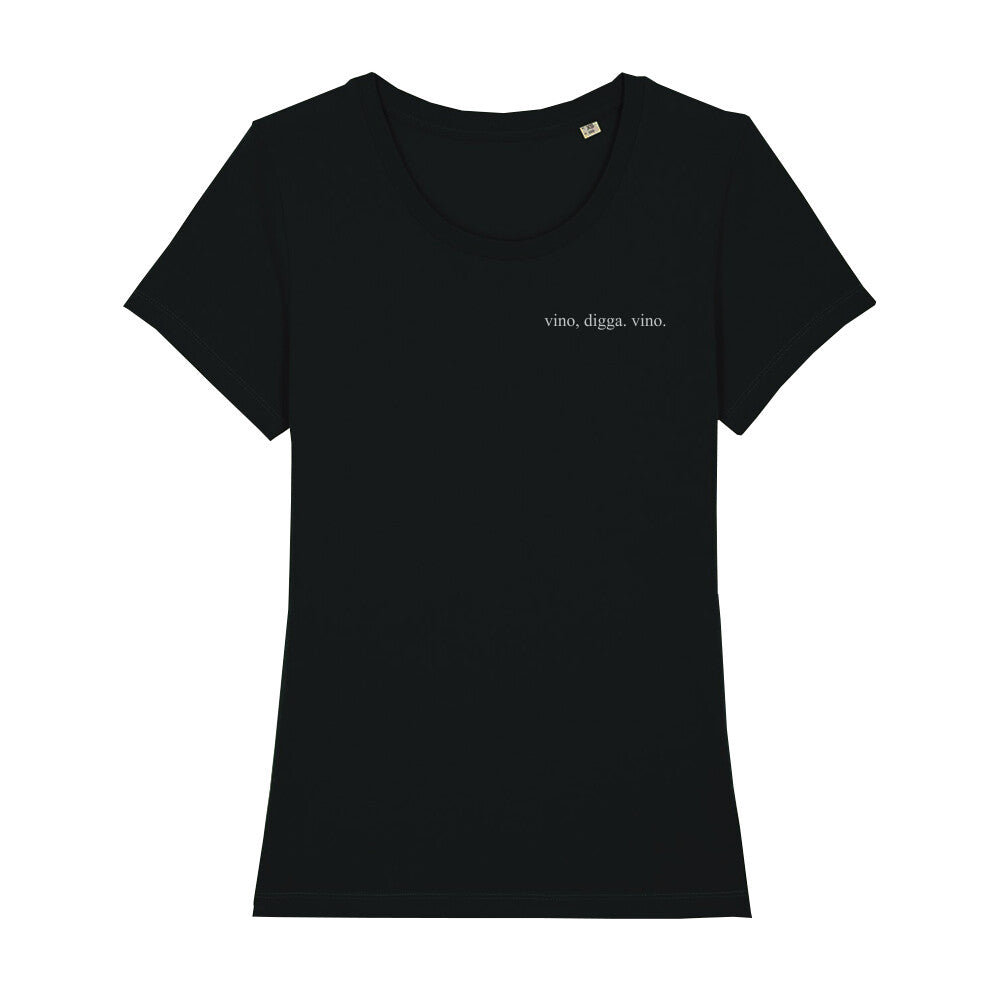 vino, digga. - Premium Shirt Damen - Weinspirits