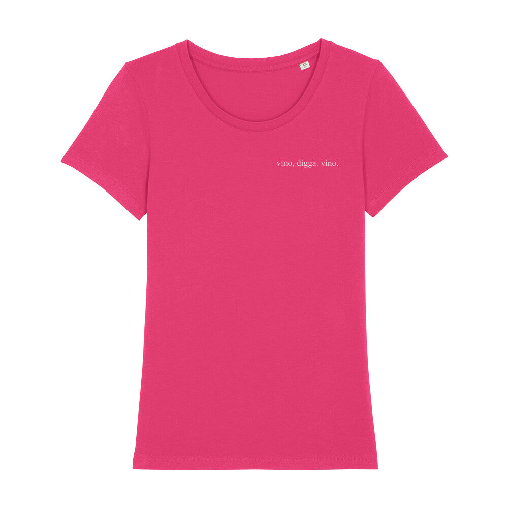 vino, digga. - Premium Shirt Damen - Weinspirits