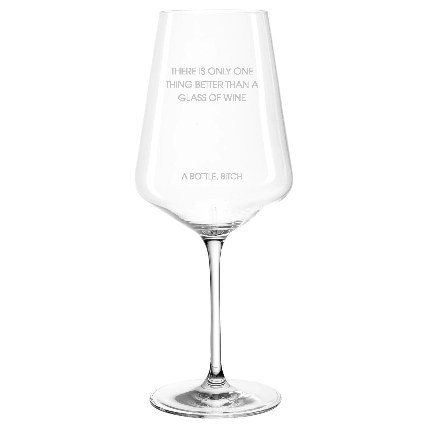 BETTER - Graviertes Weinglas