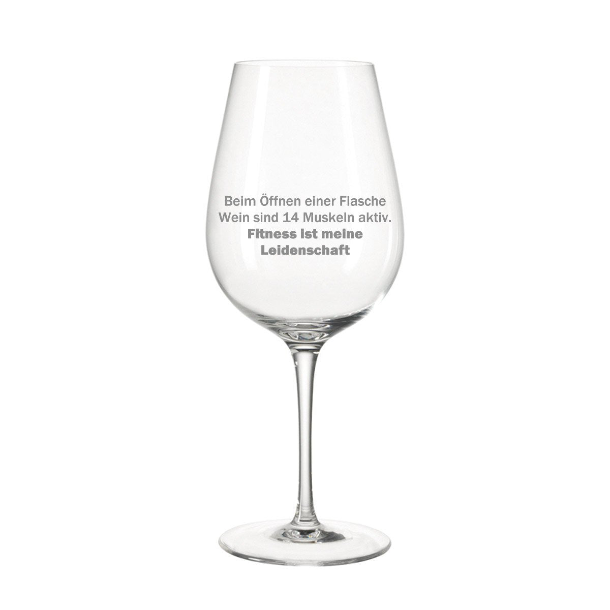 FITNESS - Premium Weinglas - Weinspirits