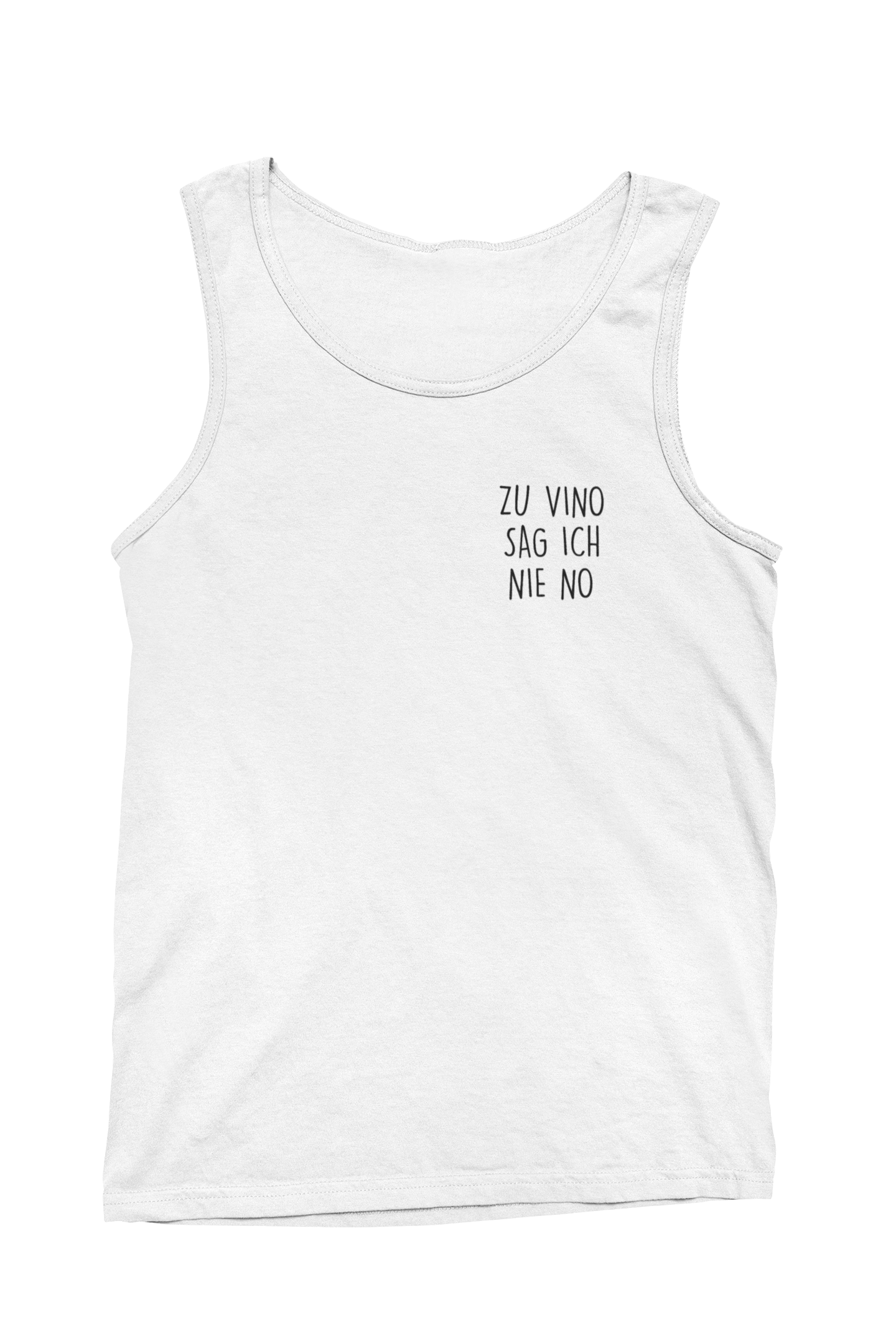 zu vino sag ich nie no - Premium Tanktop Herren - Weinspirits