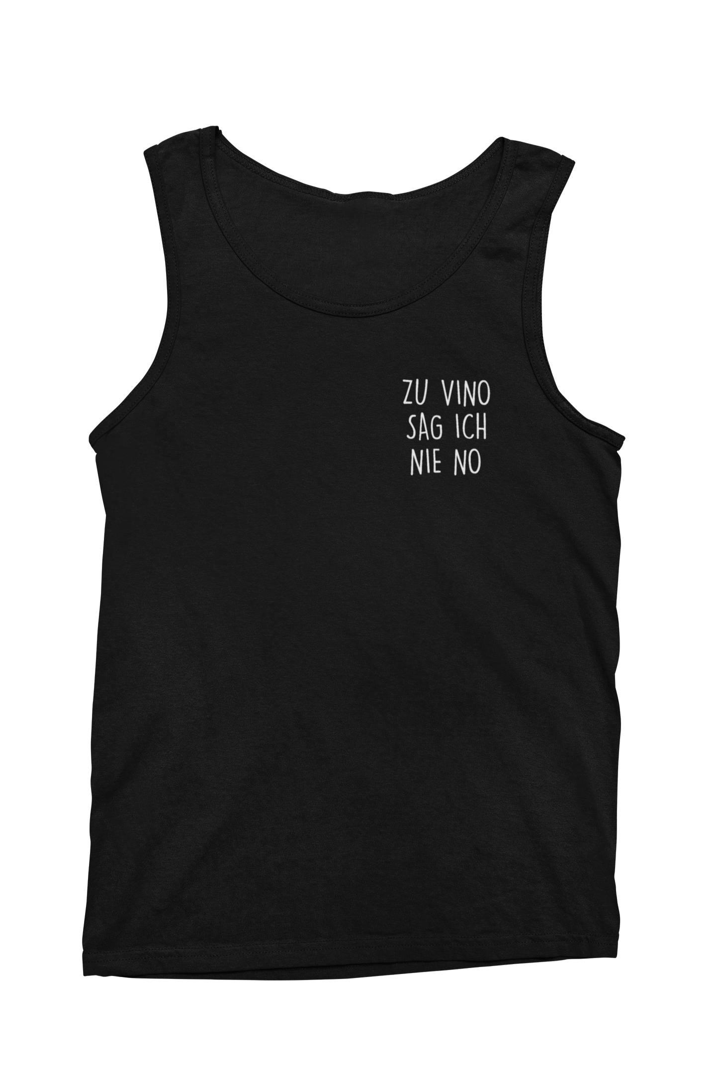 zu vino sag ich nie no - Premium Tanktop Herren - Weinspirits