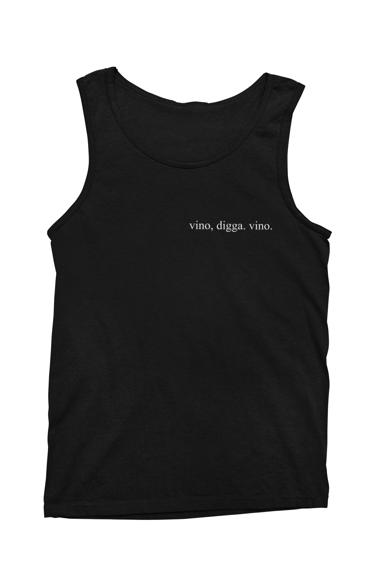 vino, digga - Premium Tanktop Herren - Weinspirits