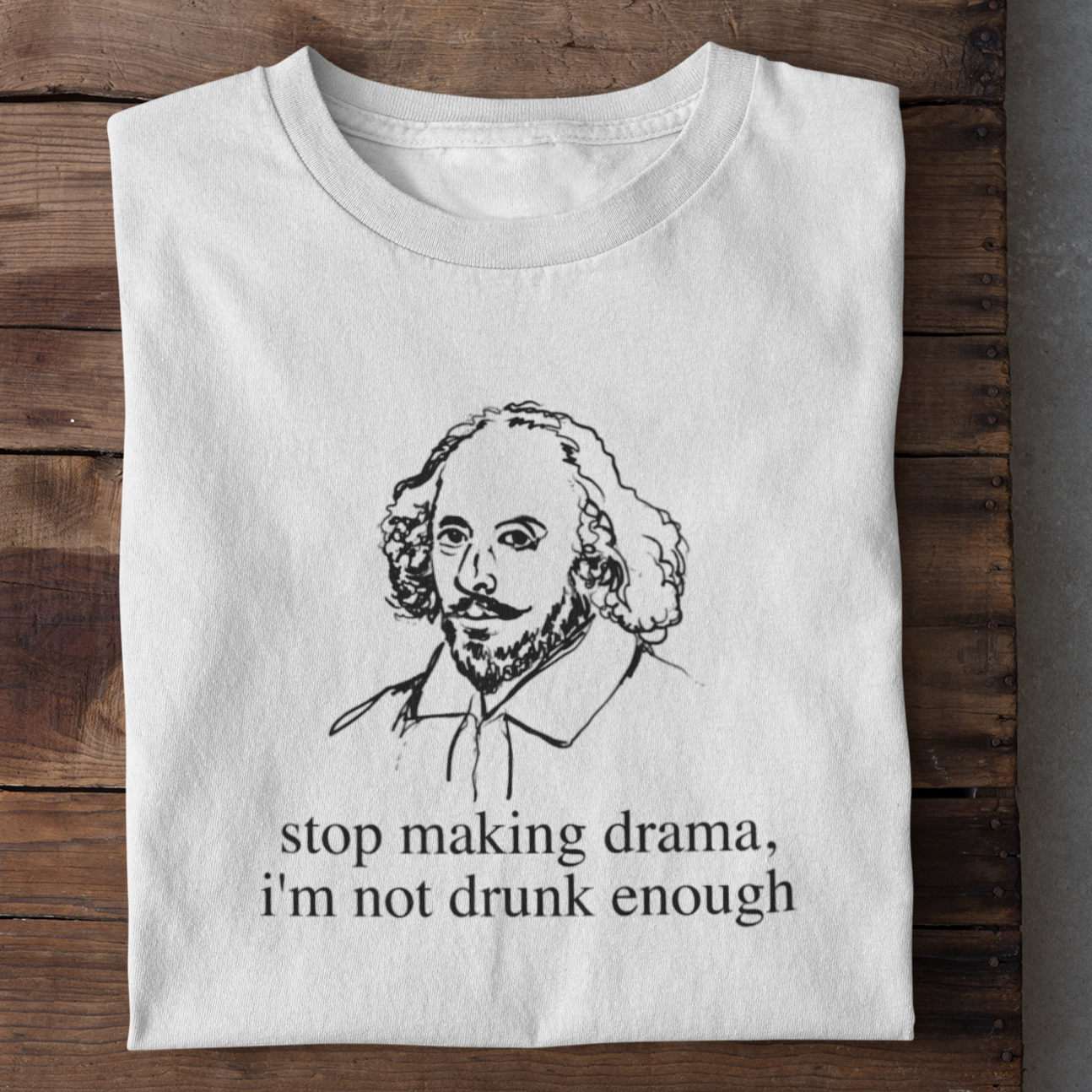 STOP MAKING DRAMA - Premium Shirt Herren - Weinspirits