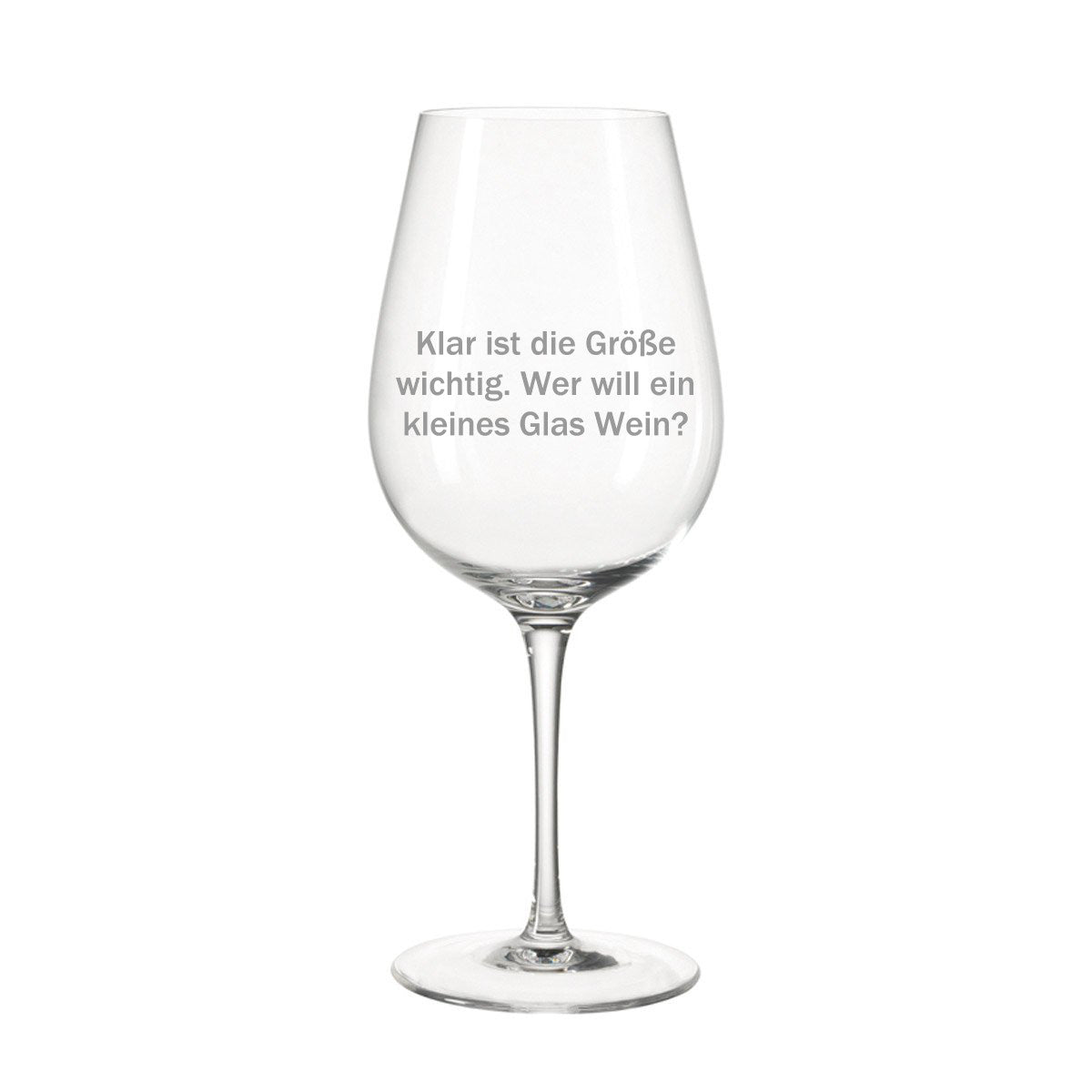 Größe - Premium Weinglas - Weinspirits