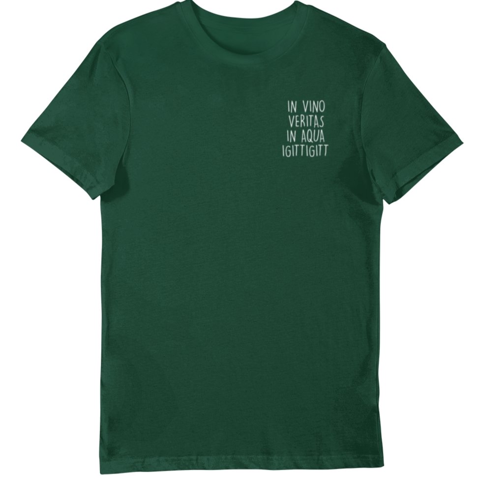 In Vino Veritas -Bio Shirt Herren - Weinspirits