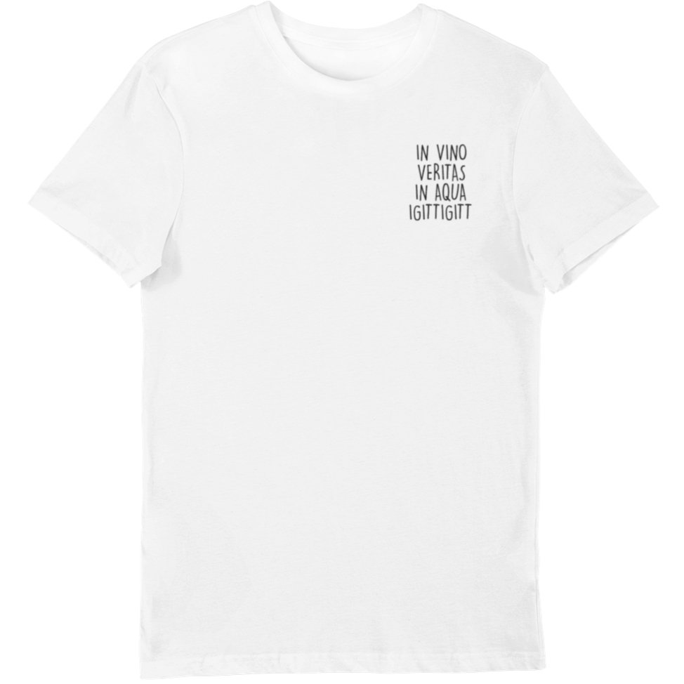 In Vino Veritas -Bio Shirt Herren - Weinspirits