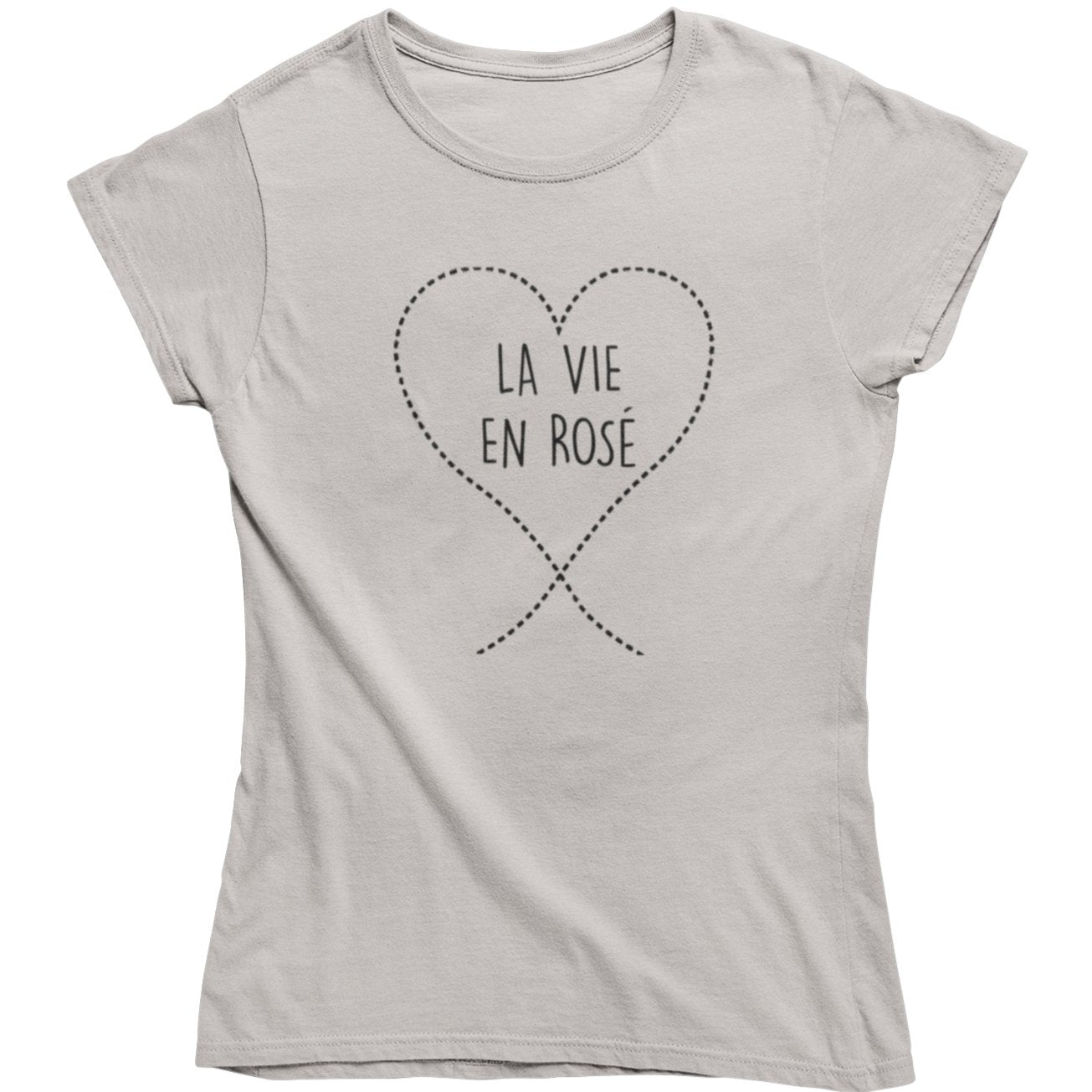 La vie en rosé - Bio Shirt Damen - Weinspirits