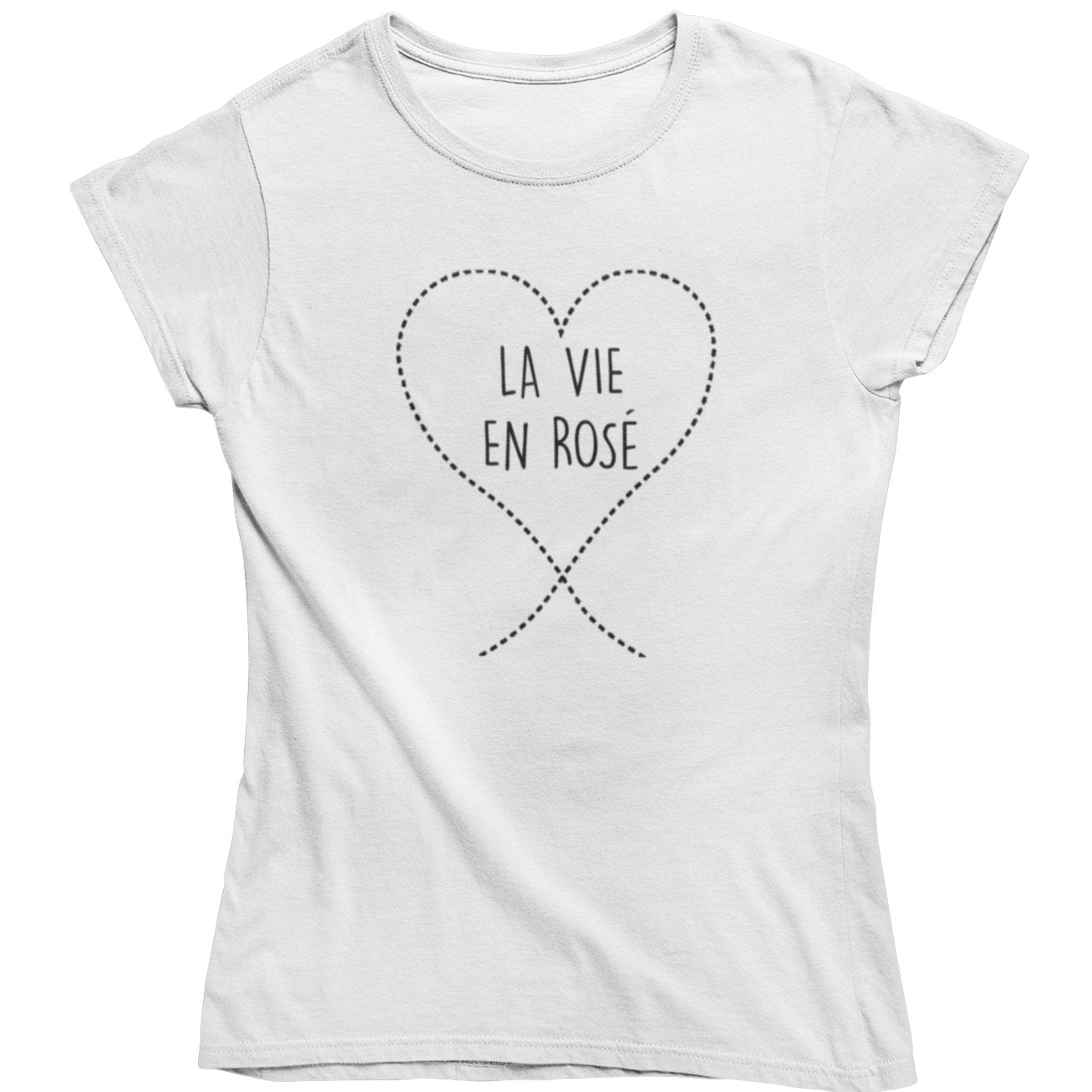 La vie en rosé - Bio Shirt Damen - Weinspirits
