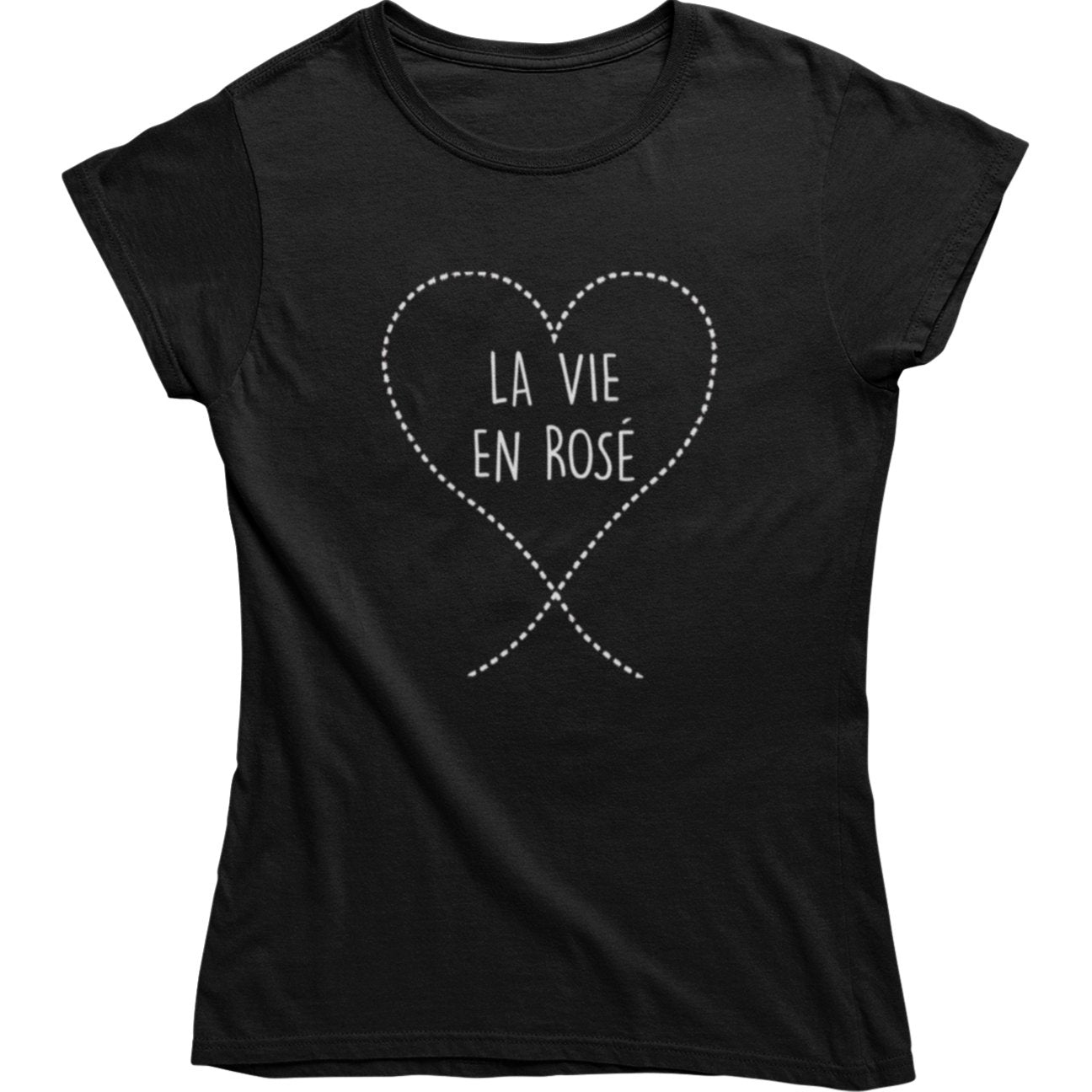 La vie en rosé - Bio Shirt Damen - Weinspirits