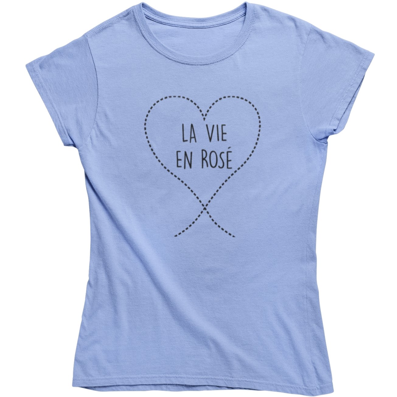 La vie en rosé - Bio Shirt Damen - Weinspirits