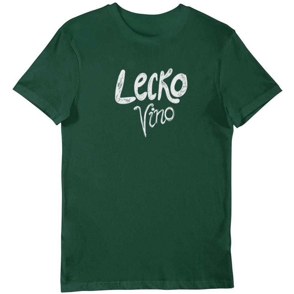 Lecko Vino - Bio Shirt Herren - Weinspirits