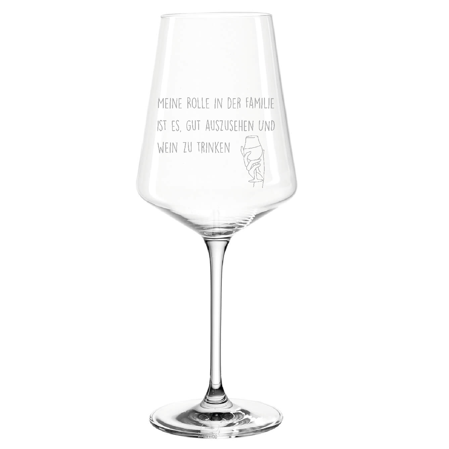 MEINE ROLLE - Premium Weinglas - Weinspirits