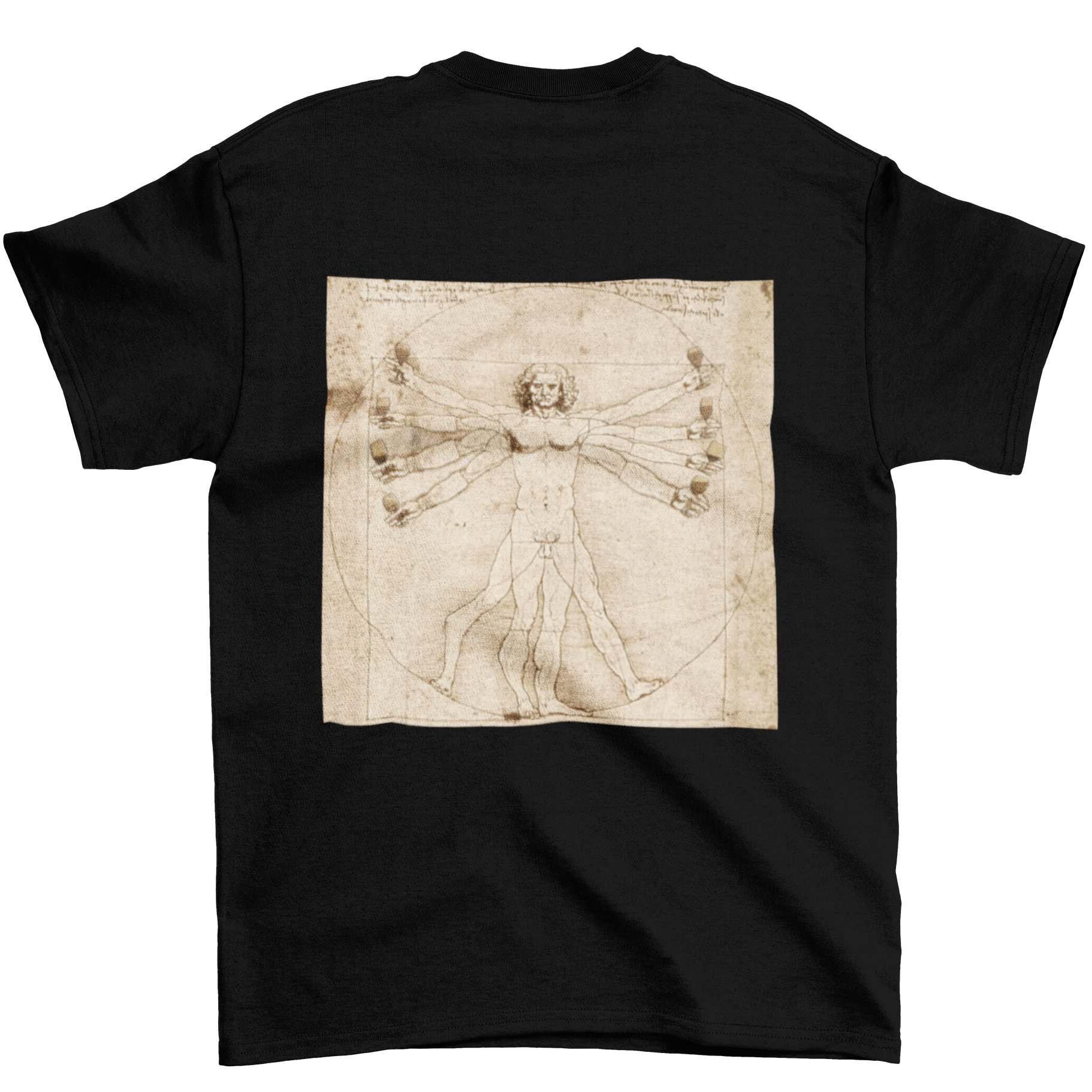 ACHTARMIG - Bio Shirt Herren - Weinspirits