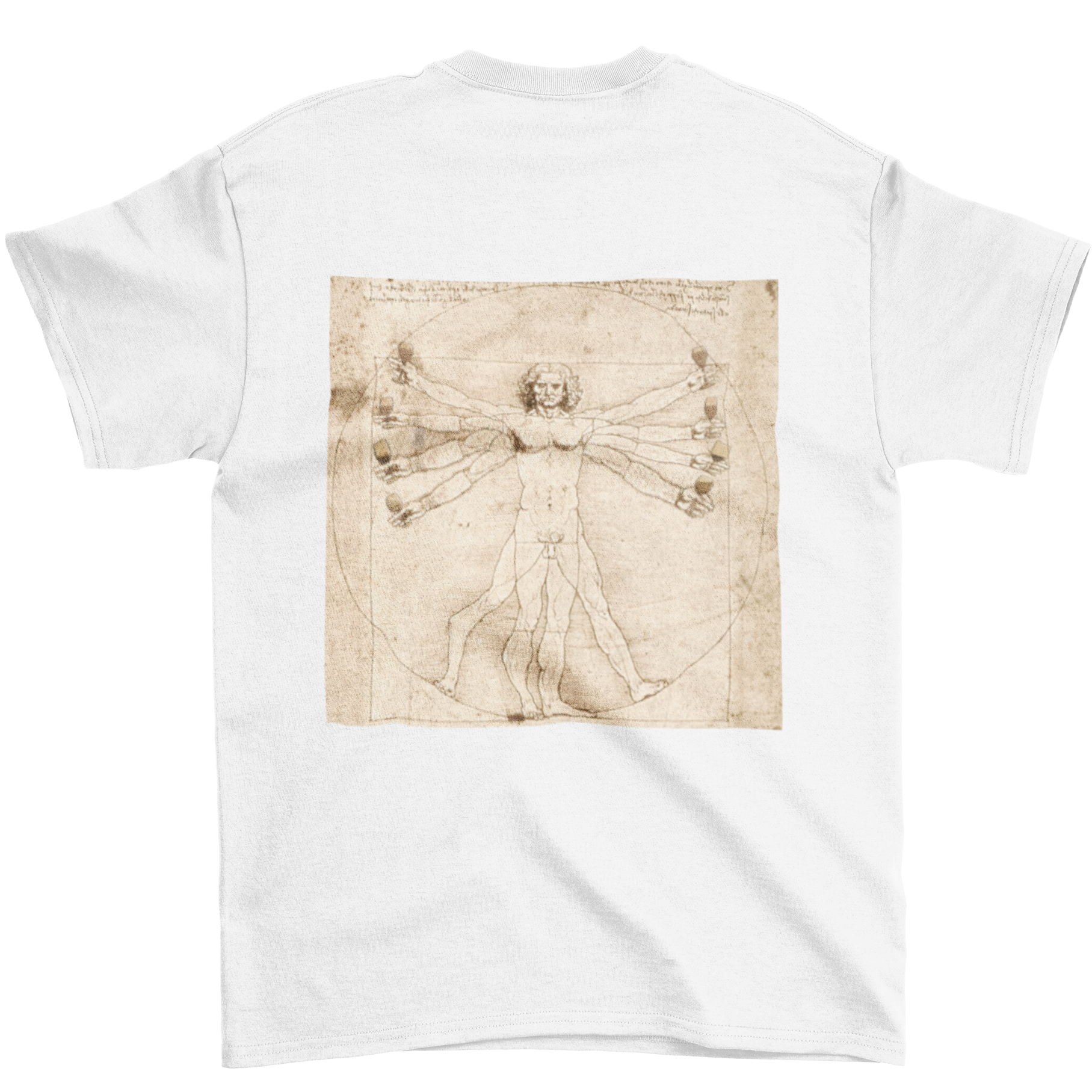 ACHTARMIG - Bio Shirt Herren - Weinspirits