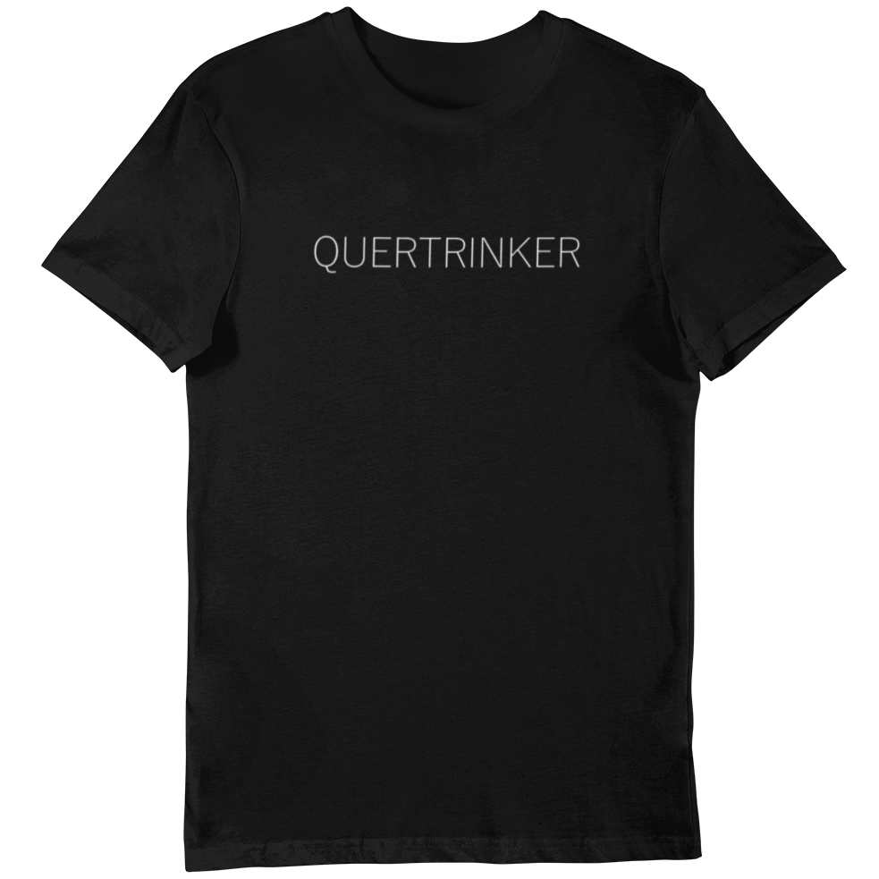 QUERTRINKER - Bio Shirt Herren - Weinspirits