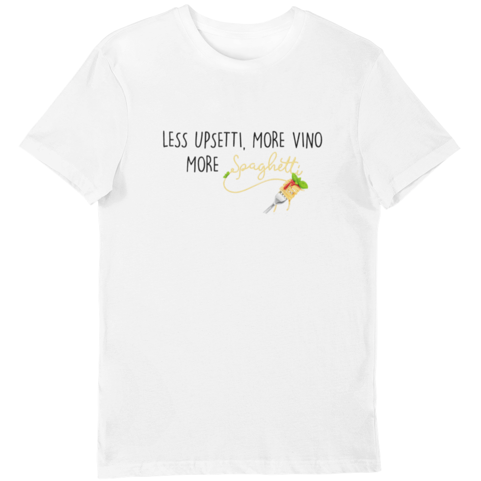 upsetti spaghetti - Bio Shirt Herren - Weinspirits