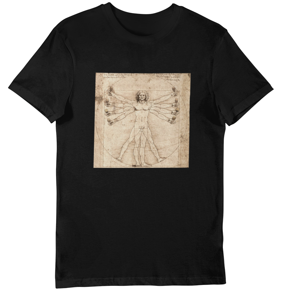 MENSCH - Bio Shirt Herren - Weinspirits