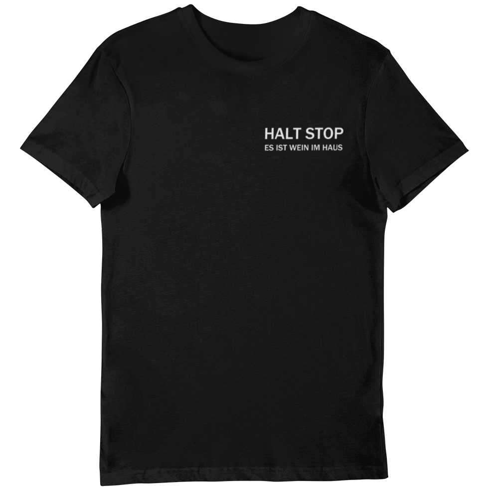 HALT STOP - Premium Shirt Herren - Weinspirits
