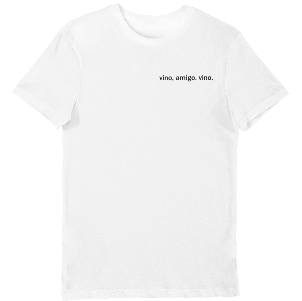 vino, amigo - Bio Shirt Herren - Weinspirits