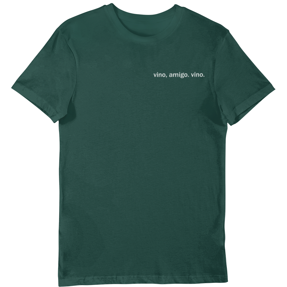 vino, amigo - Bio Shirt Herren - Weinspirits