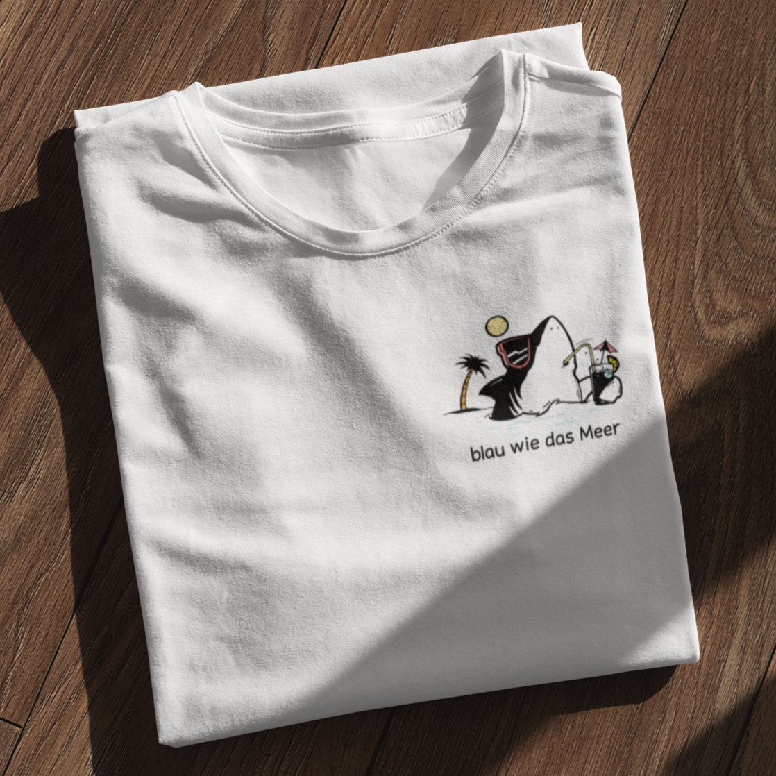 BLAU WIE DAS MEER - Premium Shirt Damen