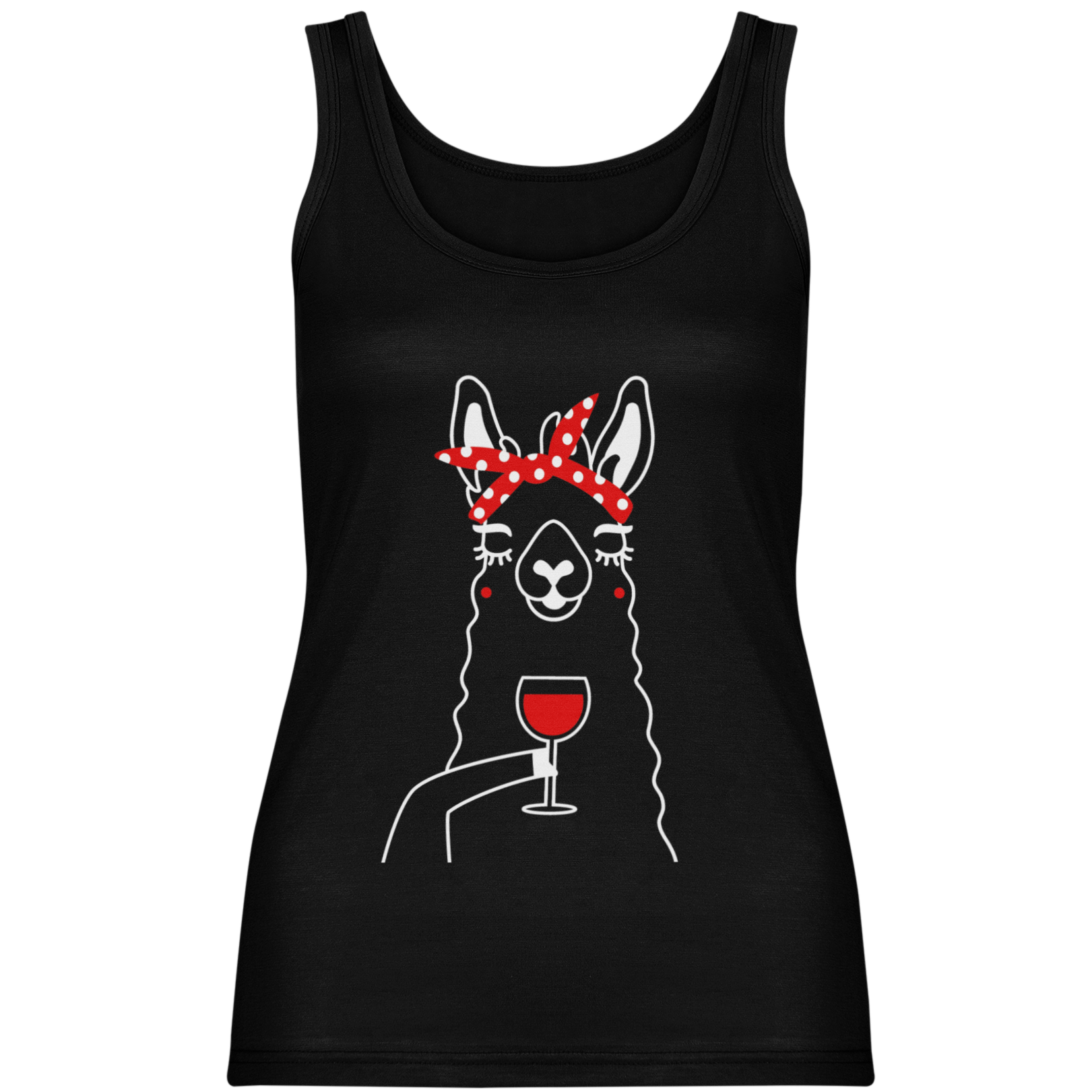 VINOLAMA - Bio Tanktop Damen - Weinspirits